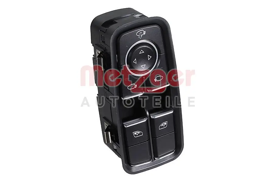 Schalter, Fensterheber fahrerseitig vorne METZGER AUTOTEILE 09161183