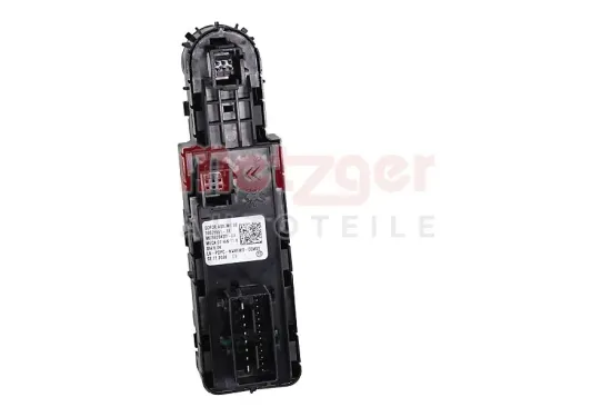 Schalter, Fensterheber vorne links METZGER AUTOTEILE 09161249 Bild Schalter, Fensterheber vorne links METZGER AUTOTEILE 09161249