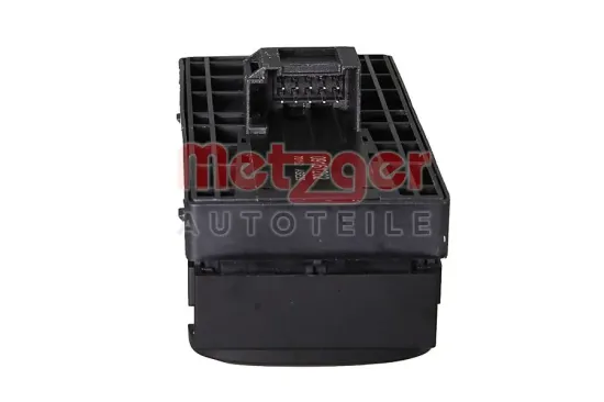 Schalter, Fensterheber fahrerseitig METZGER AUTOTEILE 09161262 Bild Schalter, Fensterheber fahrerseitig METZGER AUTOTEILE 09161262