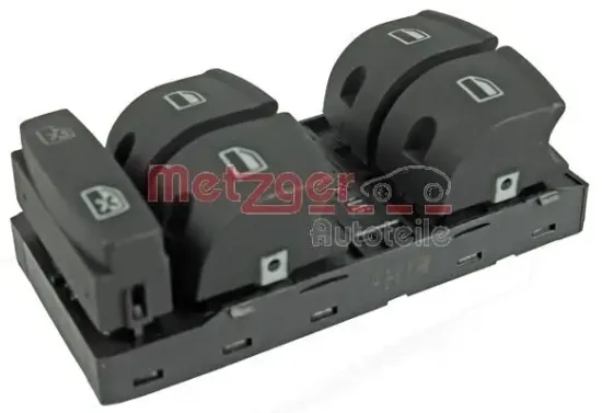 Schalter, Fensterheber fahrerseitig METZGER AUTOTEILE 0916375 Bild Schalter, Fensterheber fahrerseitig METZGER AUTOTEILE 0916375