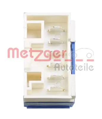 Schalter, Fensterheber beifahrerseitig vorne METZGER AUTOTEILE 0916585 Bild Schalter, Fensterheber beifahrerseitig vorne METZGER AUTOTEILE 0916585