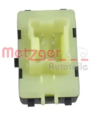 Schalter, Fensterheber beifahrerseitig vorne METZGER AUTOTEILE 0916589 Bild Schalter, Fensterheber beifahrerseitig vorne METZGER AUTOTEILE 0916589