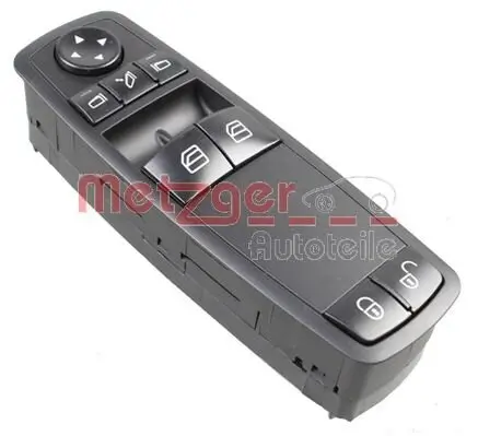 Schalter, Fensterheber vorne fahrerseitig METZGER AUTOTEILE 0916681 Bild Schalter, Fensterheber vorne fahrerseitig METZGER AUTOTEILE 0916681
