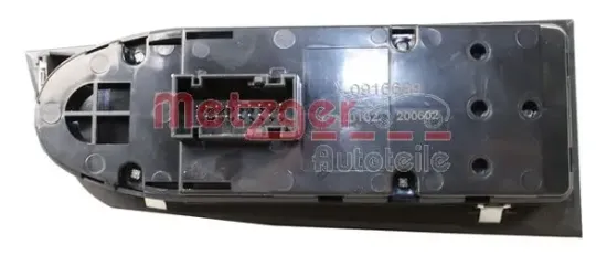 Schalter, Fensterheber fahrerseitig vorne METZGER AUTOTEILE 0916699 Bild Schalter, Fensterheber fahrerseitig vorne METZGER AUTOTEILE 0916699