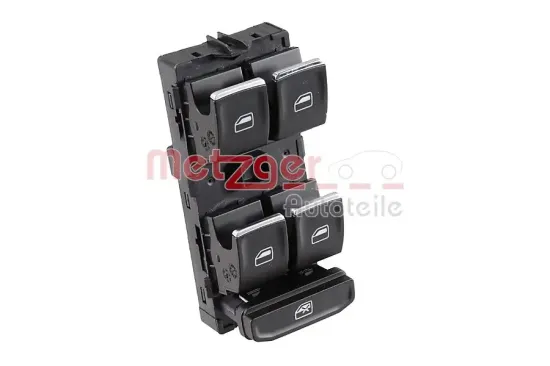 Schalter, Fensterheber vorne fahrerseitig METZGER AUTOTEILE 0916925 Bild Schalter, Fensterheber vorne fahrerseitig METZGER AUTOTEILE 0916925