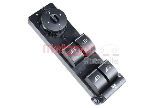 Schalter, Fensterheber fahrerseitig METZGER AUTOTEILE 0916928 Bild Schalter, Fensterheber fahrerseitig METZGER AUTOTEILE 0916928