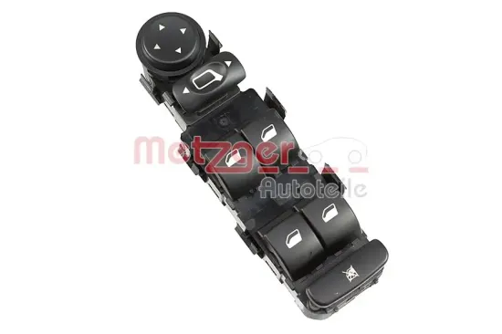Schalter, Fensterheber vorne fahrerseitig METZGER AUTOTEILE 0916935 Bild Schalter, Fensterheber vorne fahrerseitig METZGER AUTOTEILE 0916935