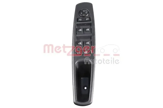 Schalter, Fensterheber fahrerseitig vorne METZGER AUTOTEILE 0916956 Bild Schalter, Fensterheber fahrerseitig vorne METZGER AUTOTEILE 0916956