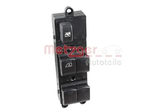 Schalter, Fensterheber fahrerseitig vorne METZGER AUTOTEILE 0916958 Bild Schalter, Fensterheber fahrerseitig vorne METZGER AUTOTEILE 0916958