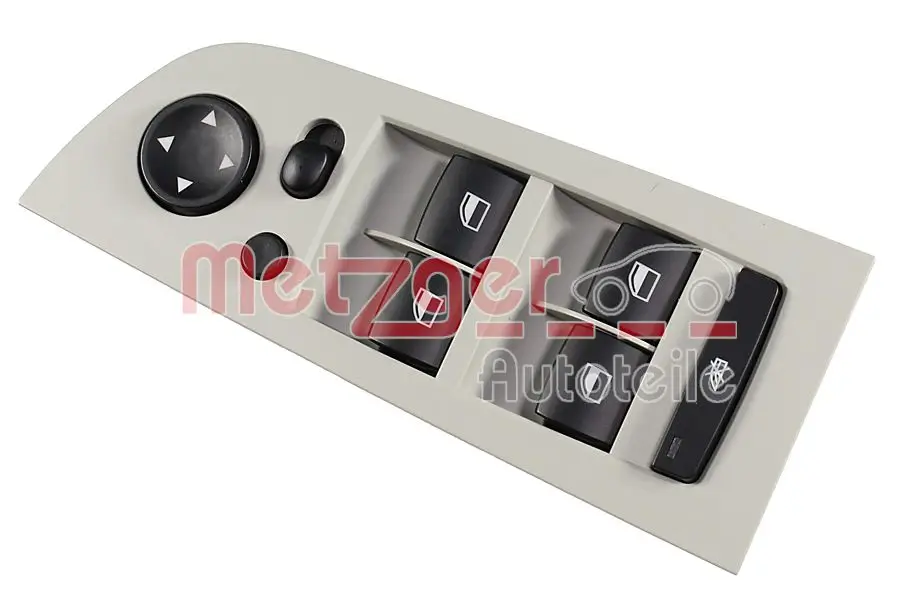 Schalter, Fensterheber fahrerseitig vorne METZGER AUTOTEILE 0916967