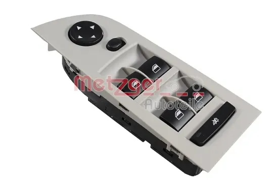 Schalter, Fensterheber fahrerseitig vorne METZGER AUTOTEILE 0916969 Bild Schalter, Fensterheber fahrerseitig vorne METZGER AUTOTEILE 0916969