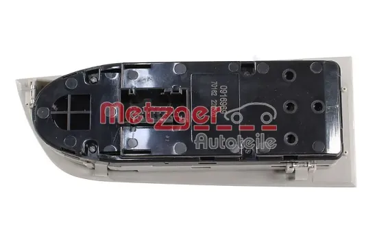 Schalter, Fensterheber fahrerseitig vorne METZGER AUTOTEILE 0916969 Bild Schalter, Fensterheber fahrerseitig vorne METZGER AUTOTEILE 0916969