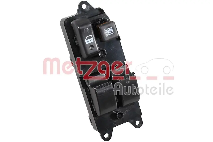 Schalter, Fensterheber fahrerseitig vorne METZGER AUTOTEILE 0916975