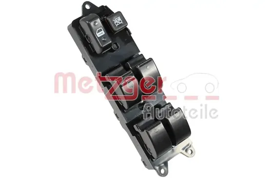 Schalter, Fensterheber fahrerseitig vorne METZGER AUTOTEILE 0916976 Bild Schalter, Fensterheber fahrerseitig vorne METZGER AUTOTEILE 0916976