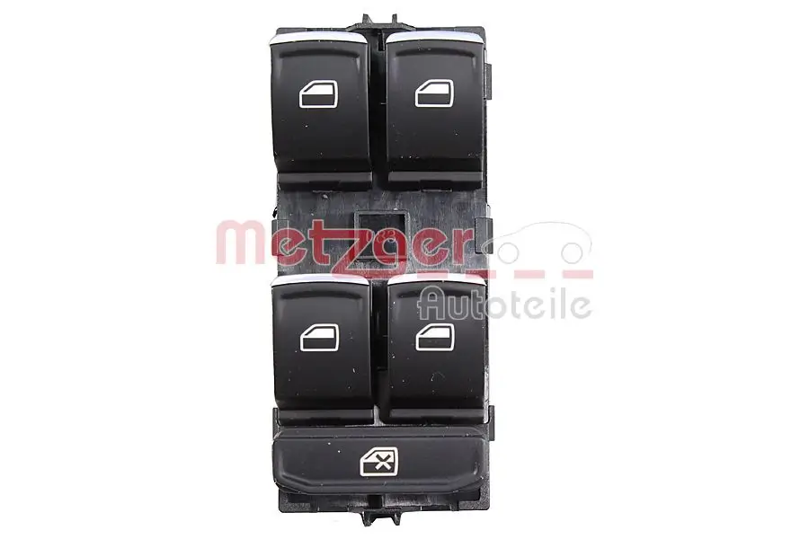 Schalter, Fensterheber fahrerseitig METZGER AUTOTEILE 0916992
