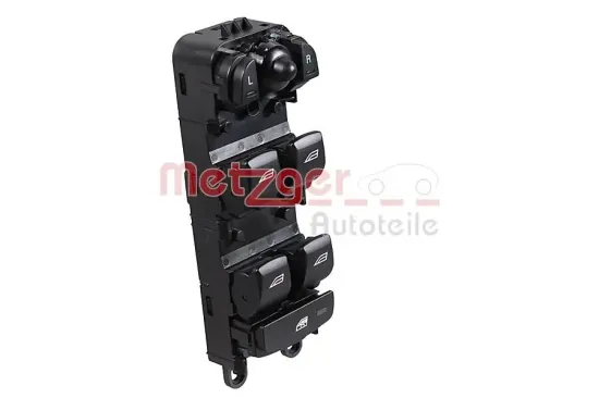 Schalter, Fensterheber fahrerseitig vorne METZGER AUTOTEILE 0916994 Bild Schalter, Fensterheber fahrerseitig vorne METZGER AUTOTEILE 0916994