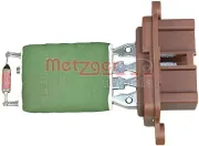 Widerstand, Innenraumgebläse 12 V METZGER 0917259