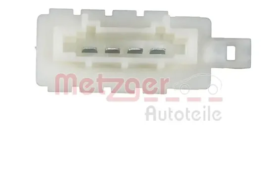 Widerstand, Innenraumgebläse METZGER AUTOTEILE 0917704 Bild Widerstand, Innenraumgebläse METZGER AUTOTEILE 0917704
