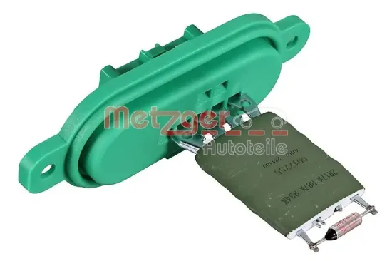 Widerstand, Innenraumgebläse 12 V METZGER AUTOTEILE 0917755 Bild Widerstand, Innenraumgebläse 12 V METZGER AUTOTEILE 0917755