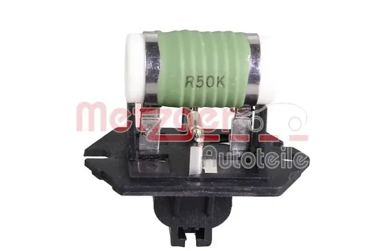 Vorwiderstand, Elektromotor (Kühlerlüfter) 12 V METZGER AUTOTEILE 0917763 Bild Vorwiderstand, Elektromotor (Kühlerlüfter) 12 V METZGER AUTOTEILE 0917763
