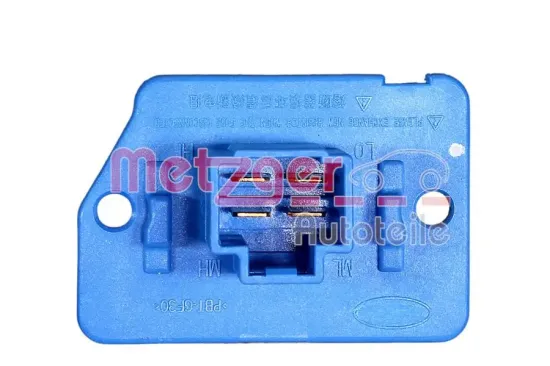 Widerstand, Innenraumgebläse 12 V METZGER AUTOTEILE 0917794 Bild Widerstand, Innenraumgebläse 12 V METZGER AUTOTEILE 0917794