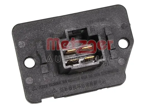 Widerstand, Innenraumgebläse 12 V METZGER AUTOTEILE 0917809 Bild Widerstand, Innenraumgebläse 12 V METZGER AUTOTEILE 0917809