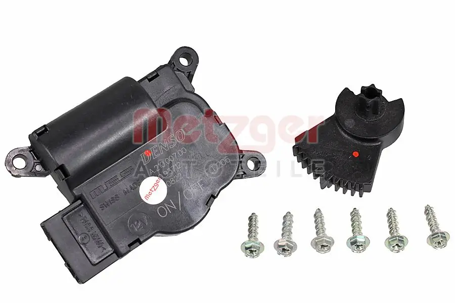 Stellelement, Mischklappe Einlassseite Luftkanal METZGER AUTOTEILE 0917819