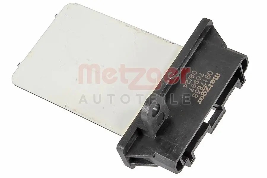 Widerstand, Innenraumgebläse 12 V METZGER AUTOTEILE 0917856