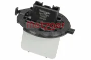 Widerstand, Innenraumgebläse 12 V METZGER AUTOTEILE 0917864