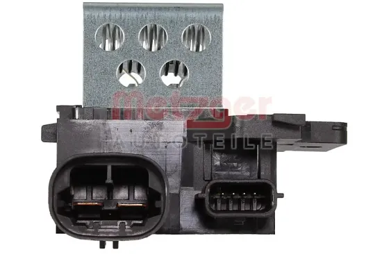 Vorwiderstand, Elektromotor (Kühlerlüfter) 12 V METZGER AUTOTEILE 0917868 Bild Vorwiderstand, Elektromotor (Kühlerlüfter) 12 V METZGER AUTOTEILE 0917868