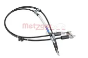 Seilzug, Feststellbremse hinten mitte METZGER AUTOTEILE 1.FD015