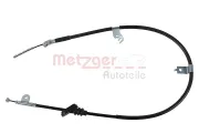 Seilzug, Feststellbremse hinten rechts METZGER AUTOTEILE 1.NI009
