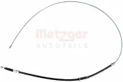 Seilzug, Feststellbremse hinten links hinten rechts METZGER AUTOTEILE 1.VK040