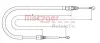 Seilzug, Feststellbremse hinten links hinten rechts METZGER AUTOTEILE 10.6224