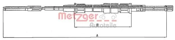 Seilzug, Feststellbremse METZGER 10.748