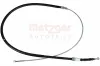 Seilzug, Feststellbremse hinten links hinten rechts METZGER AUTOTEILE 10.7522
