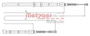 Seilzug, Feststellbremse hinten links hinten rechts METZGER AUTOTEILE 10.7545