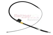 Seilzug, Feststellbremse hinten links hinten rechts METZGER AUTOTEILE 10.9025