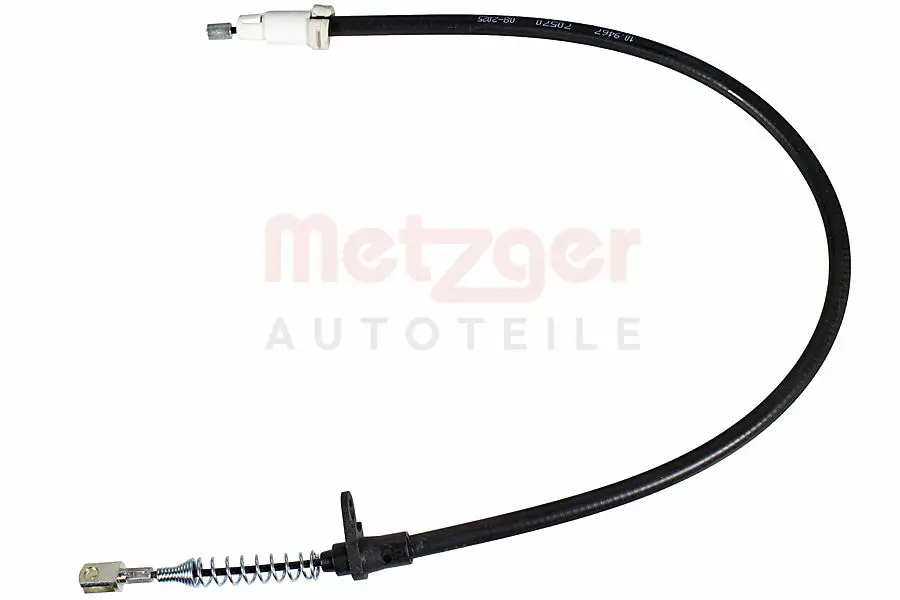 Seilzug, Feststellbremse hinten links hinten rechts METZGER AUTOTEILE 10.9467
