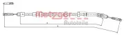 Seilzug, Feststellbremse hinten links METZGER 10.9512