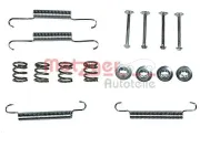 Zubehörsatz, Feststellbremsbacken Hinterachse METZGER AUTOTEILE 105-0020