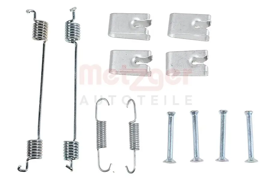 Zubehörsatz, Bremsbacken Hinterachse METZGER AUTOTEILE 105-0040
