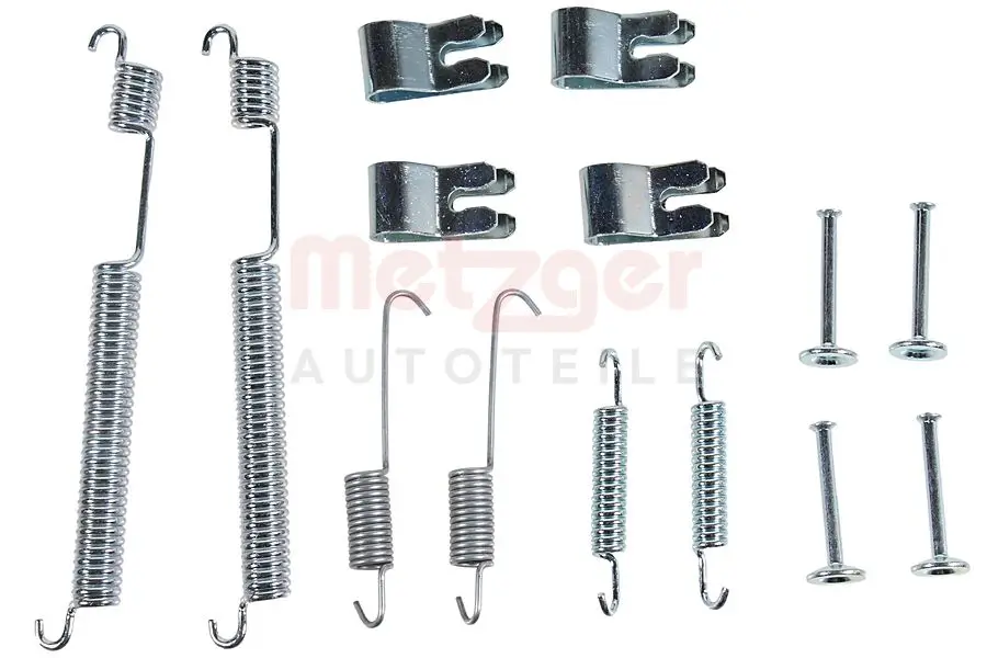 Zubehörsatz, Bremsbacken Hinterachse METZGER AUTOTEILE 105-0053