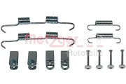 Zubehörsatz, Feststellbremsbacken Hinterachse METZGER AUTOTEILE 105-0077