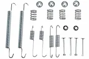 Zubehörsatz, Bremsbacken Hinterachse METZGER AUTOTEILE 105-0707