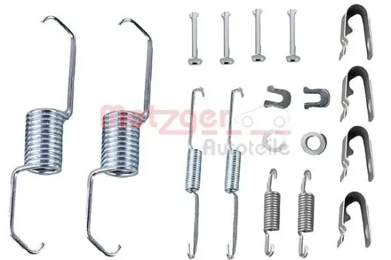 Zubehörsatz, Bremsbacken Hinterachse METZGER AUTOTEILE 105-0743 Bild Zubehörsatz, Bremsbacken Hinterachse METZGER AUTOTEILE 105-0743