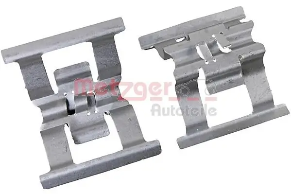 Zubehörsatz, Scheibenbremsbelag Hinterachse METZGER AUTOTEILE 109-0031