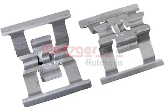 Zubehörsatz, Scheibenbremsbelag Hinterachse METZGER AUTOTEILE 109-0031 Bild Zubehörsatz, Scheibenbremsbelag Hinterachse METZGER AUTOTEILE 109-0031