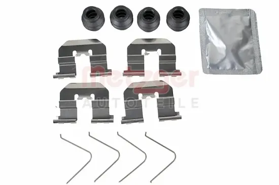 Zubehörsatz, Scheibenbremsbelag Hinterachse METZGER AUTOTEILE 109-0073 Bild Zubehörsatz, Scheibenbremsbelag Hinterachse METZGER AUTOTEILE 109-0073