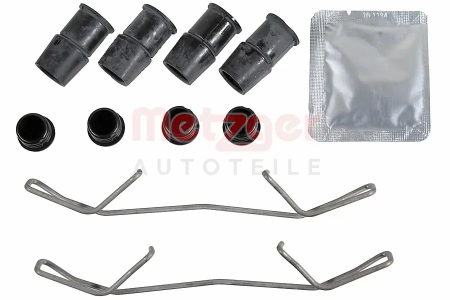 Zubehörsatz, Scheibenbremsbelag Vorderachse METZGER AUTOTEILE 109-0075